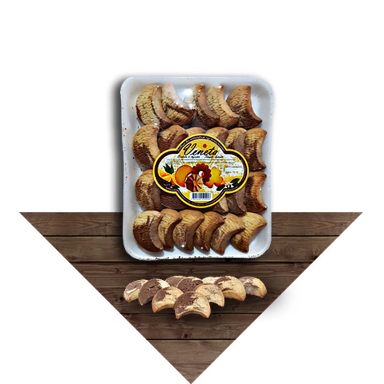 Biskota të thjeshta - Gjysmë hëne